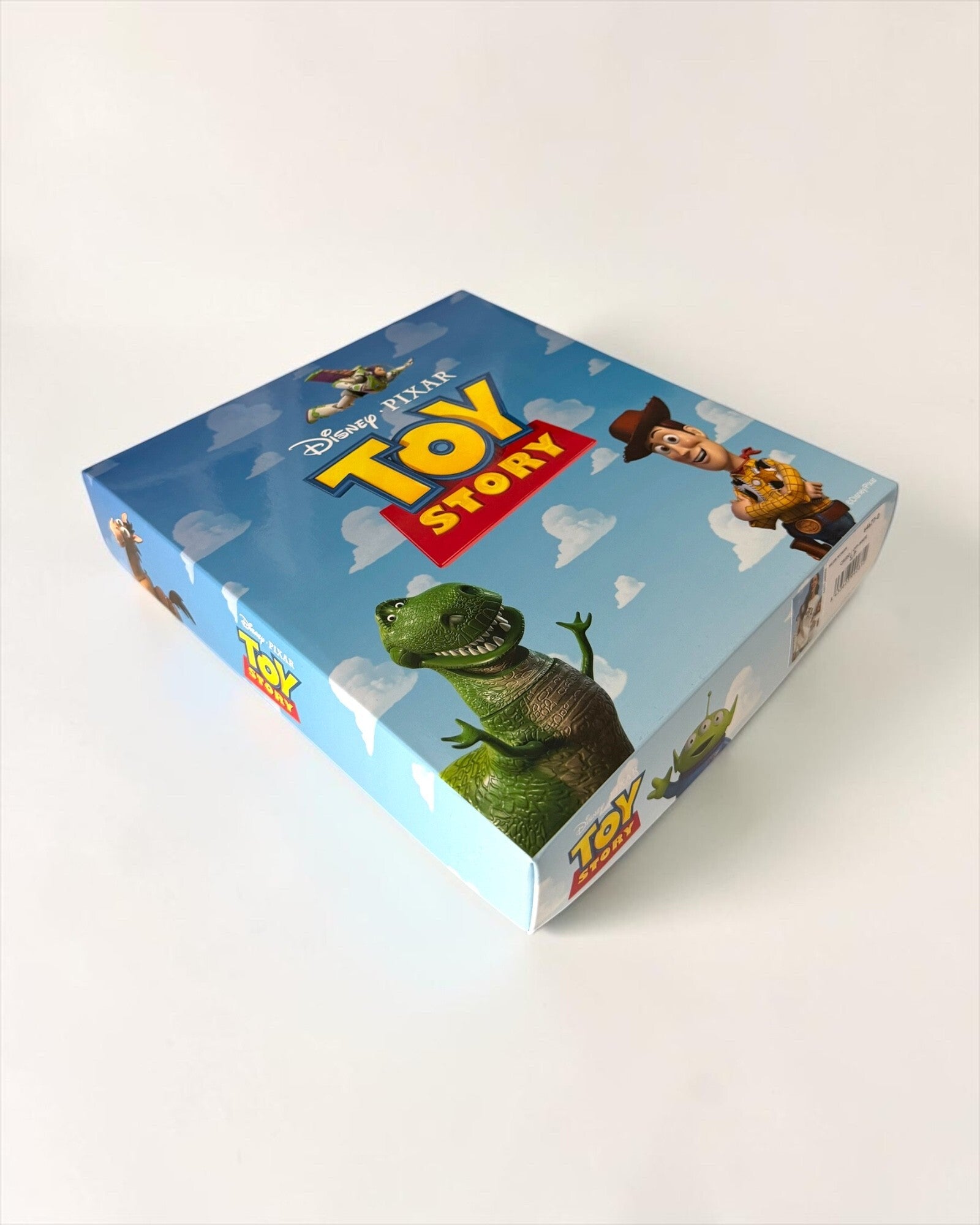 Scatola azzurra del pigiama Disney Toy Story 64677, decorata con Woody, Buzz Lightyear, Rex e logo Toy Story