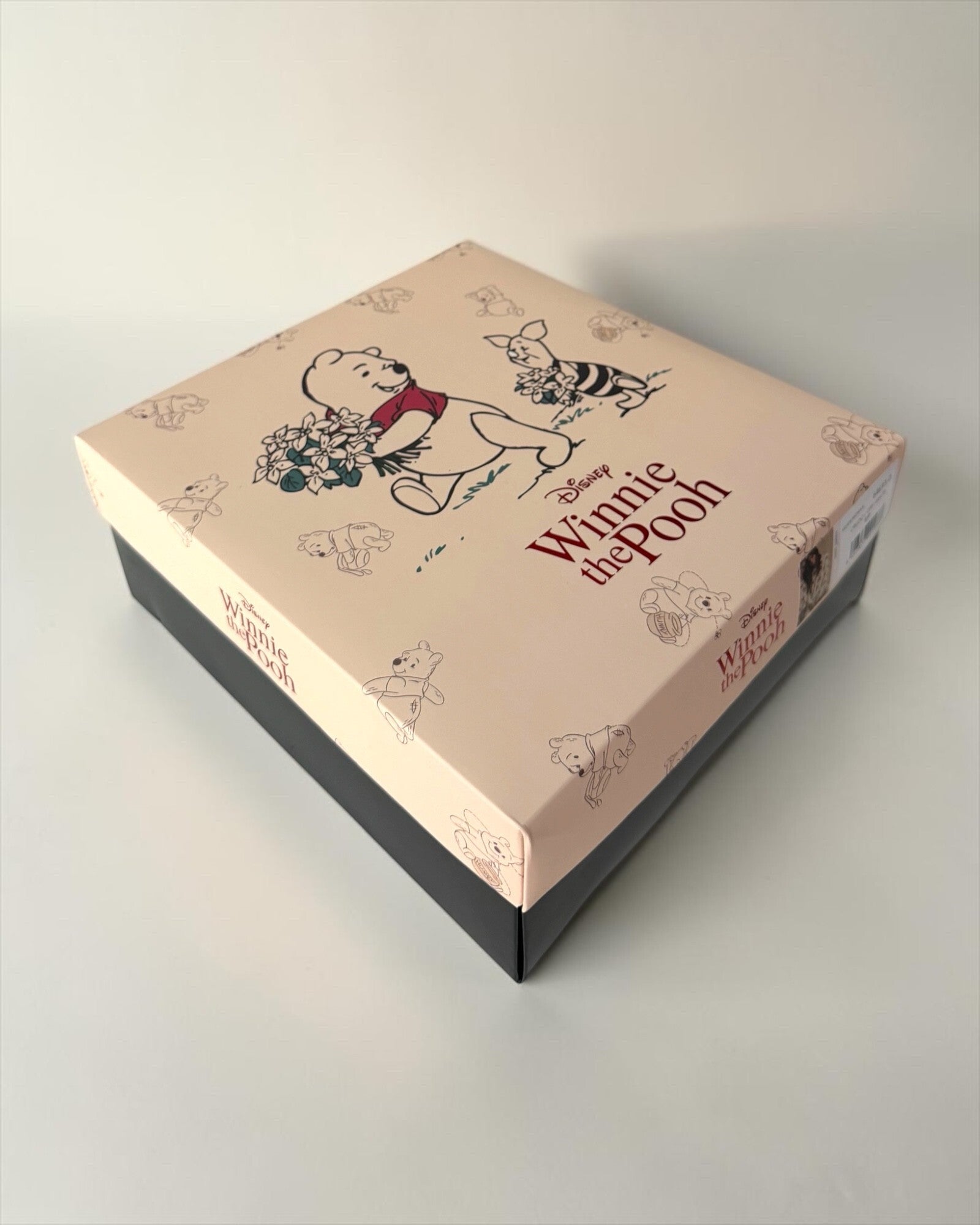 Scatola del pigiama Disney Winnie the Pooh 64693, decorata con Winnie, Pimpi e logo del personaggio