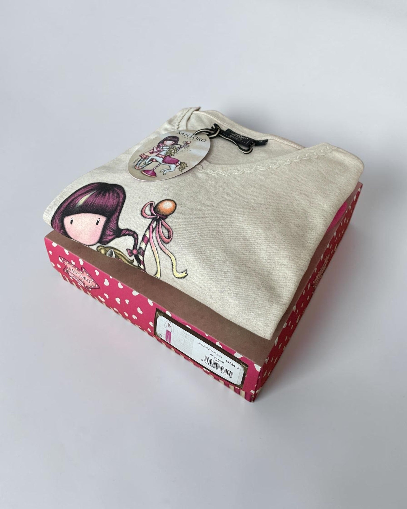 Confezione originale Santoro Gorjuss Carousel del pigiama donna Art. 62384