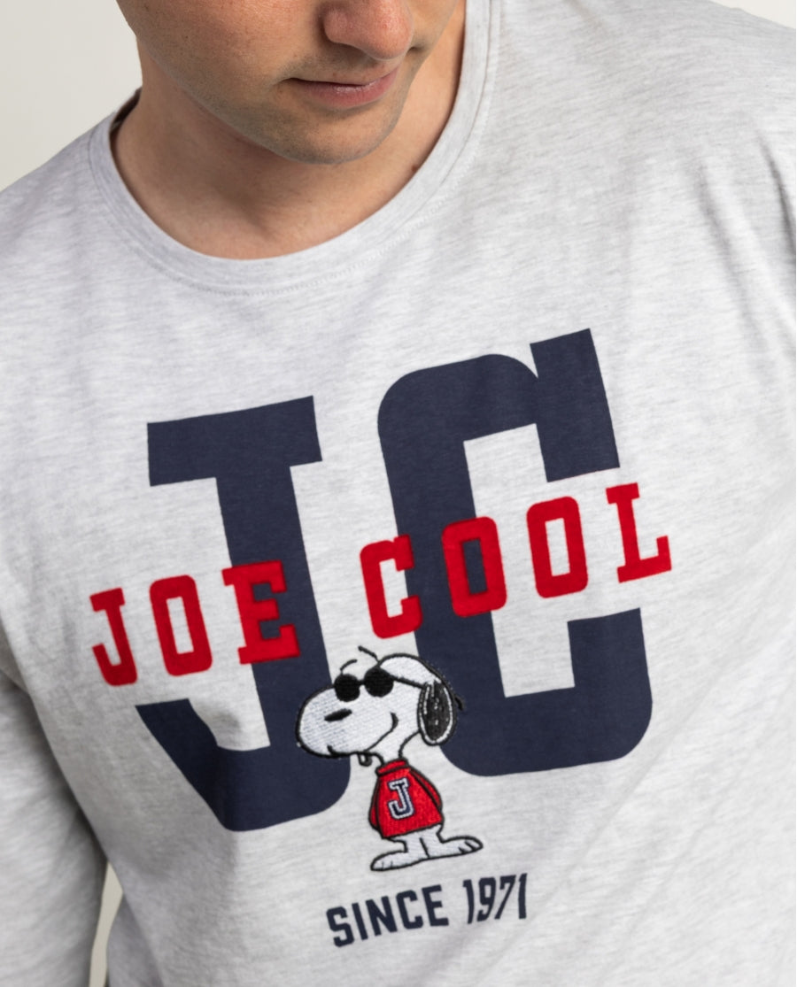 Grafica Snoopy Joe Cool sul pigiama uomo Peanuts Articolo 64012