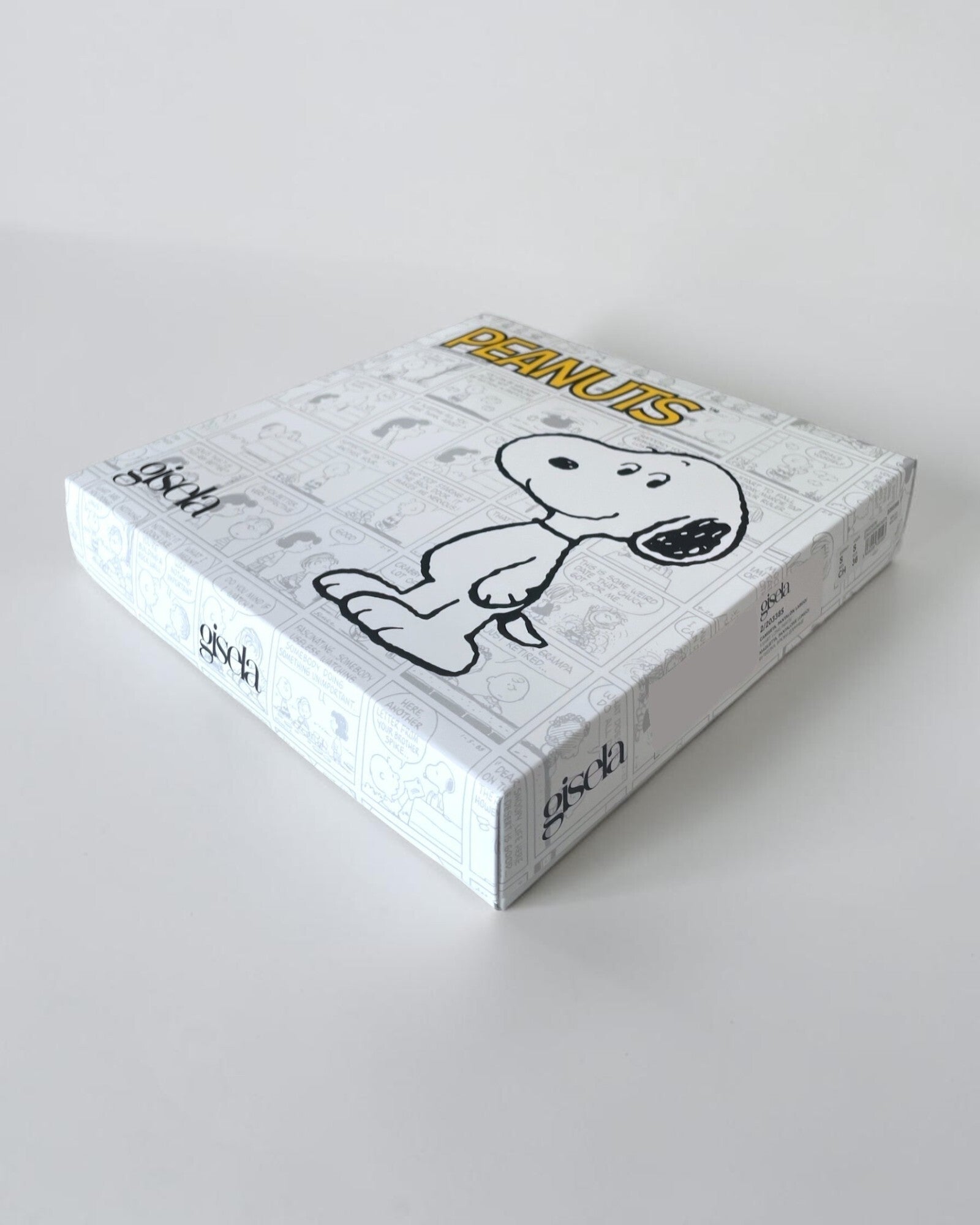 Scatola originale Peanuts del pigiama uomo Snoopy Gisela Art. 20344