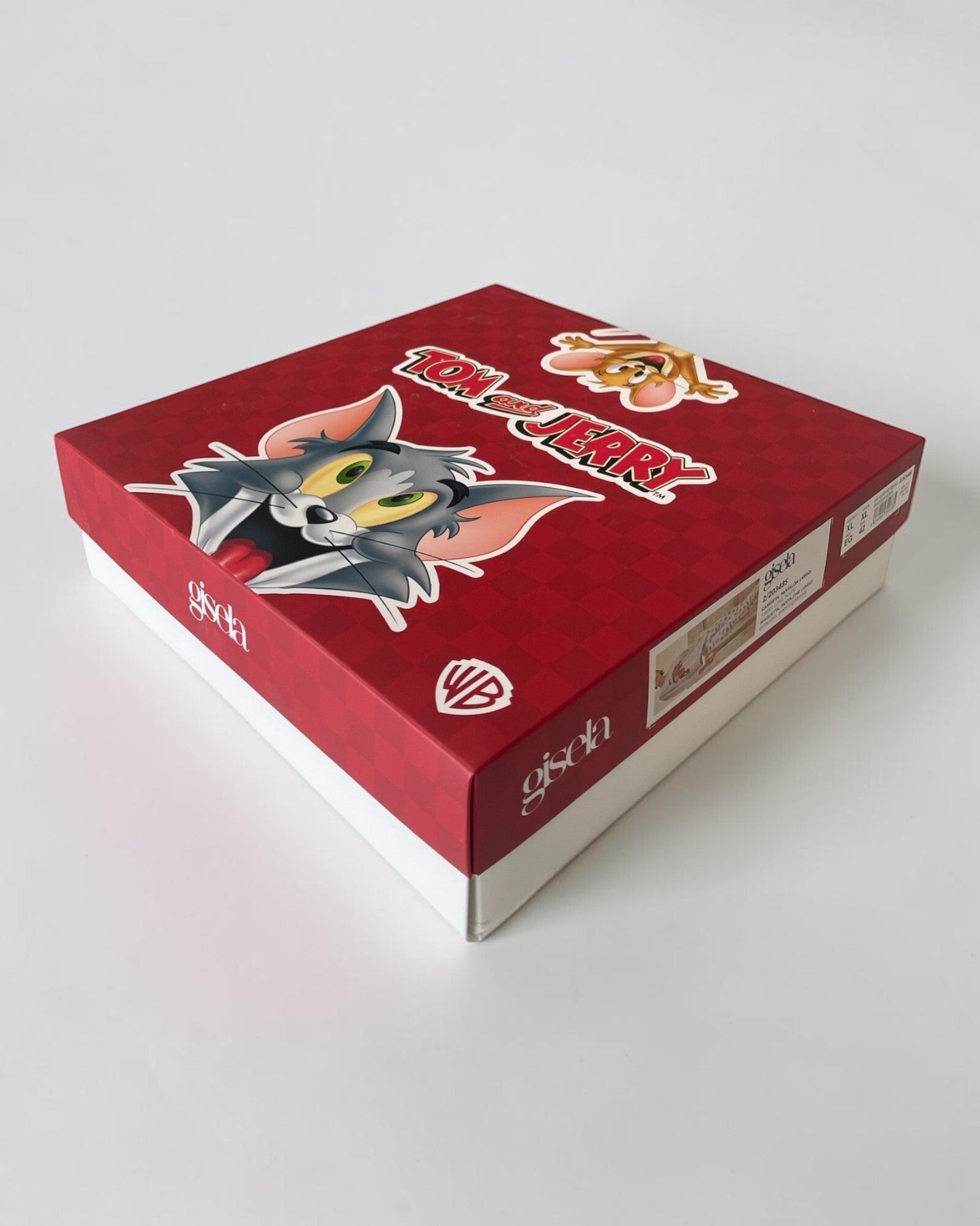 Scatola regalo originale Tom & Jerry del pigiama uomo Gisela Art. 20350
