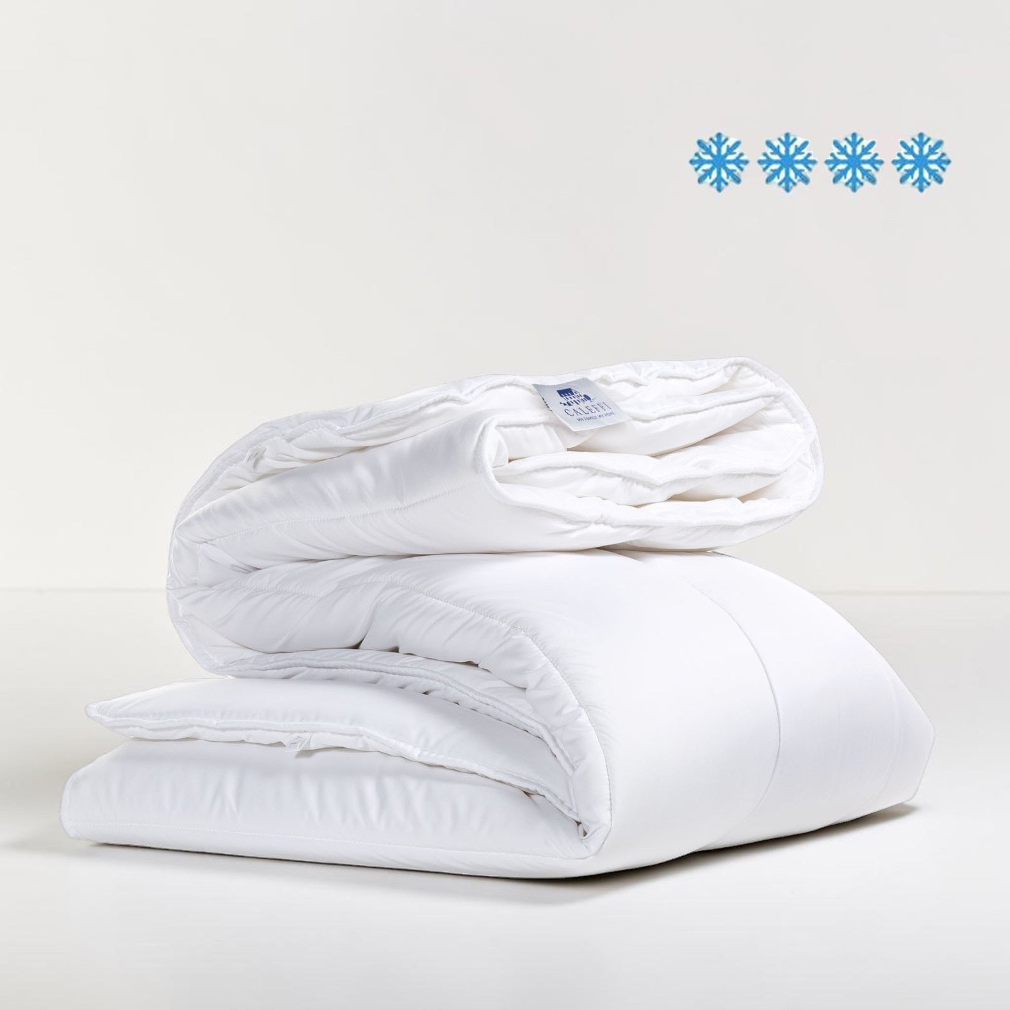 Piumino invernale Caleffi Sofy Più Caldo bianco con imbottitura da 350 g/m²