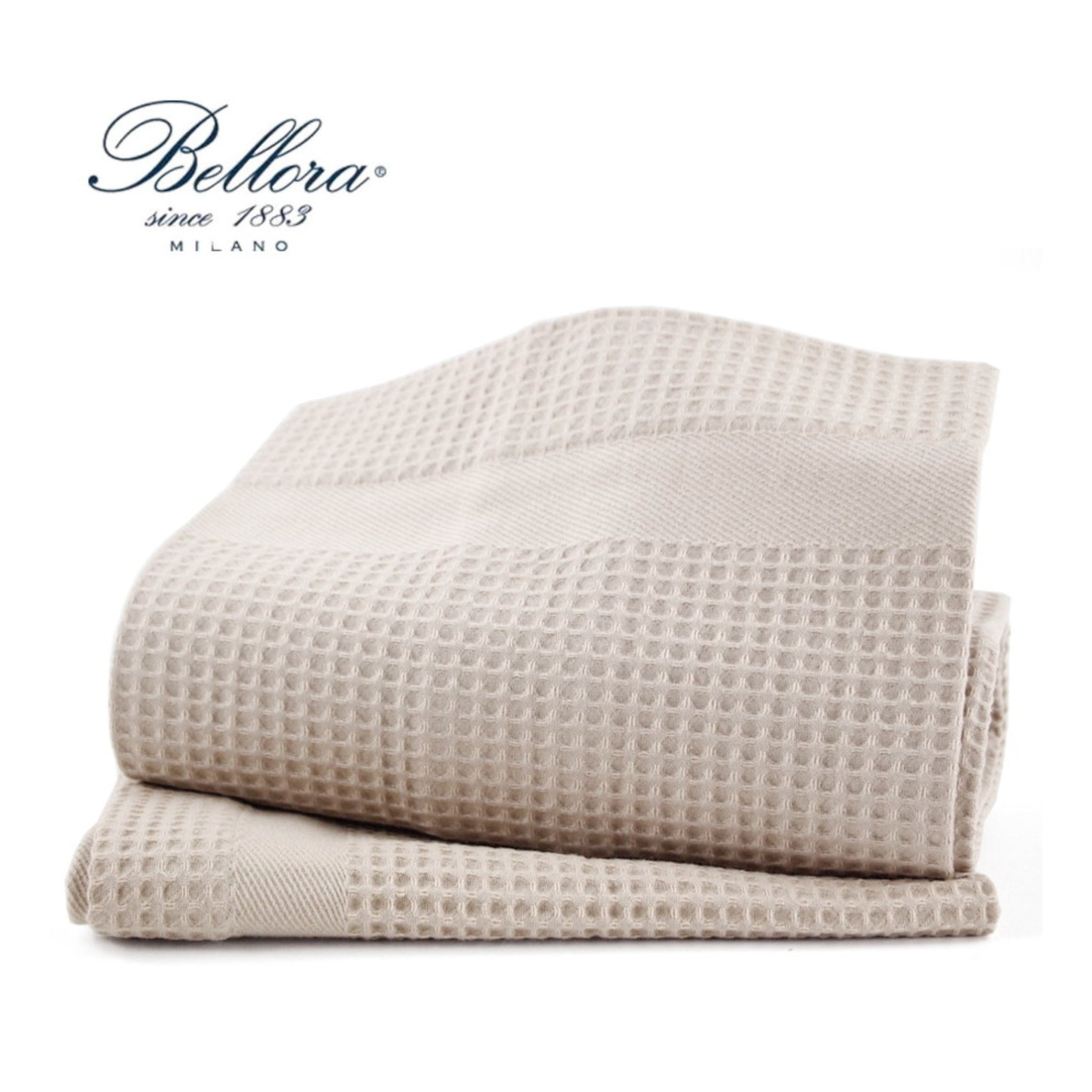 Bellora Bath Towel in 100% Cotton honeycomb Art. Ape Sand