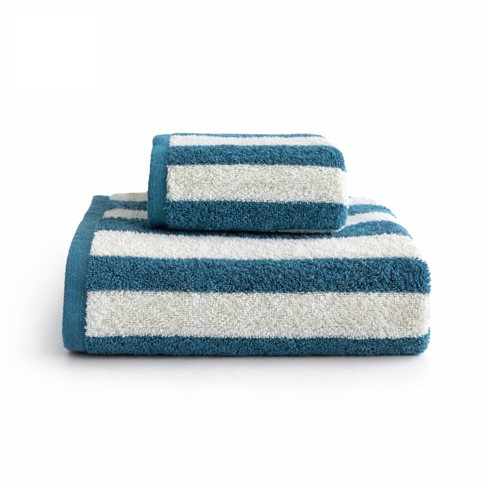 Set asciugamani Galizzi Savannah pavone cotone jacquard 550 gsm