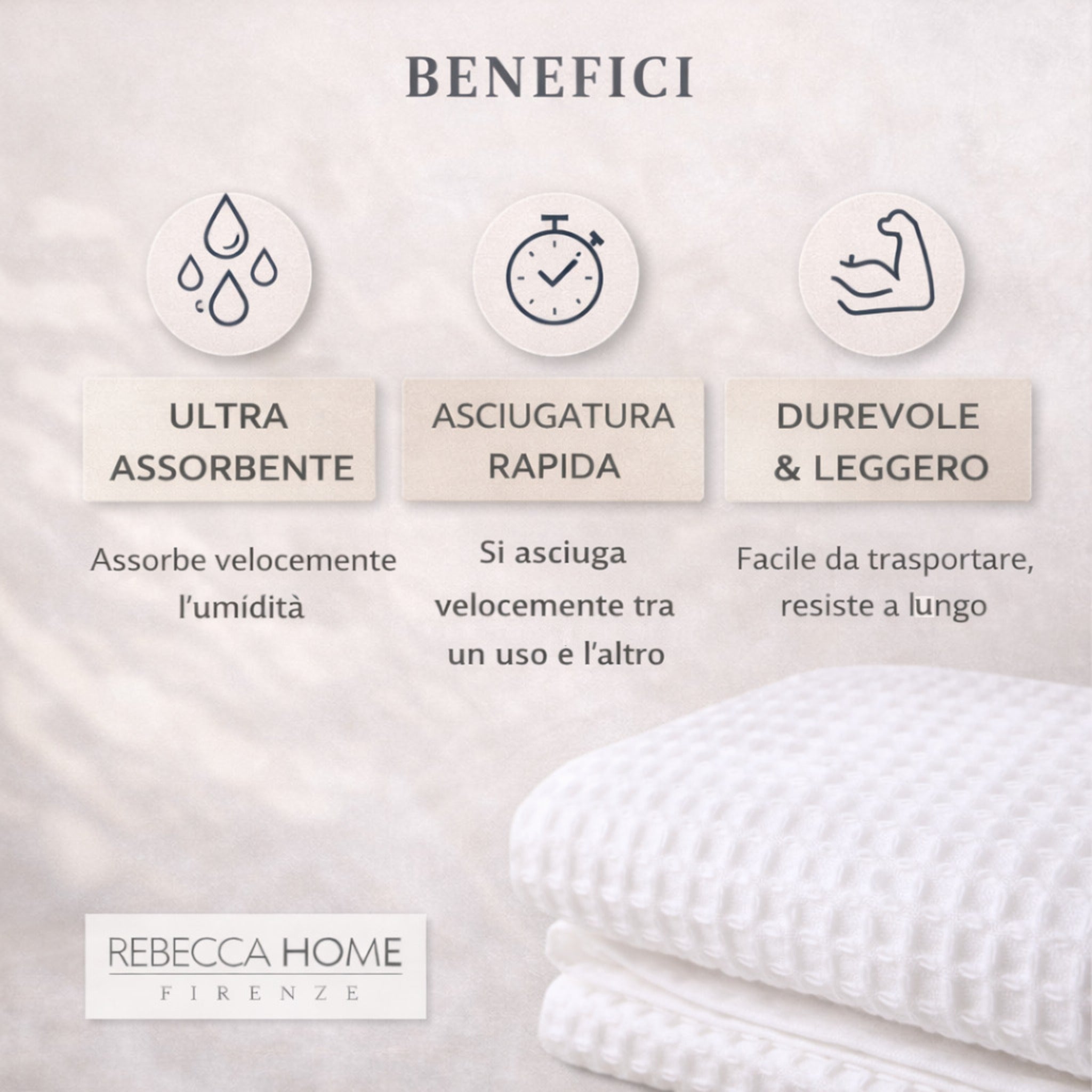 telo doccia bianco assorbente asciugatura rapida leggero
