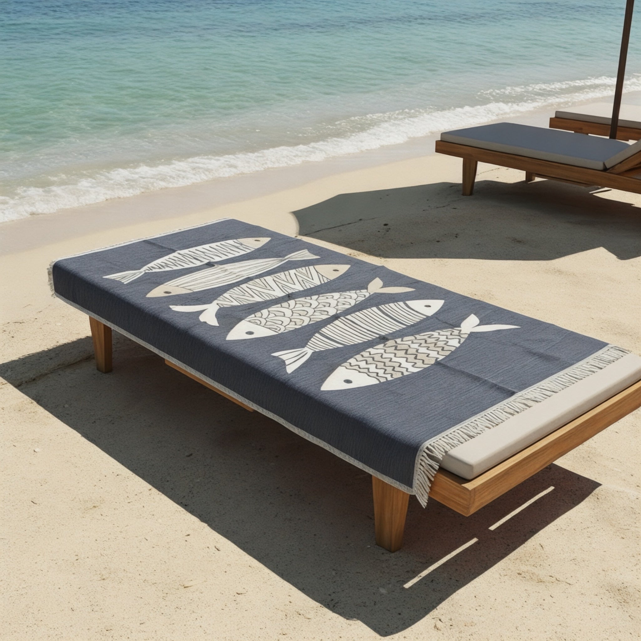 telo mare maison sucree correnti cotone jacquard