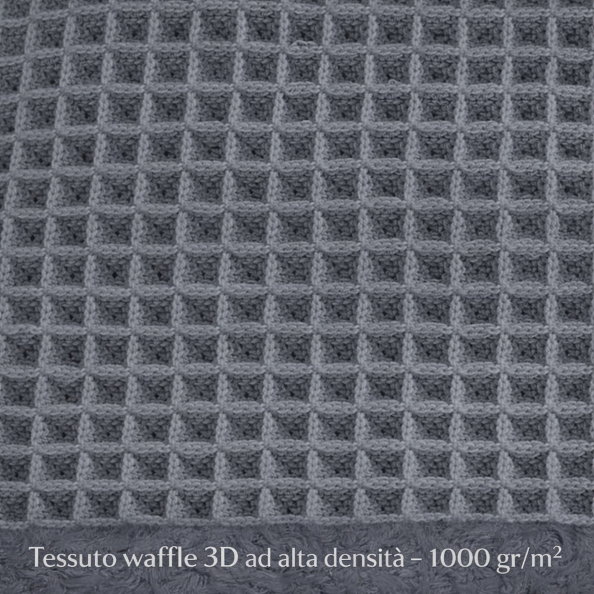 Dettaglio tessuto nido d’ape ad alta densità 1000 gr/m²