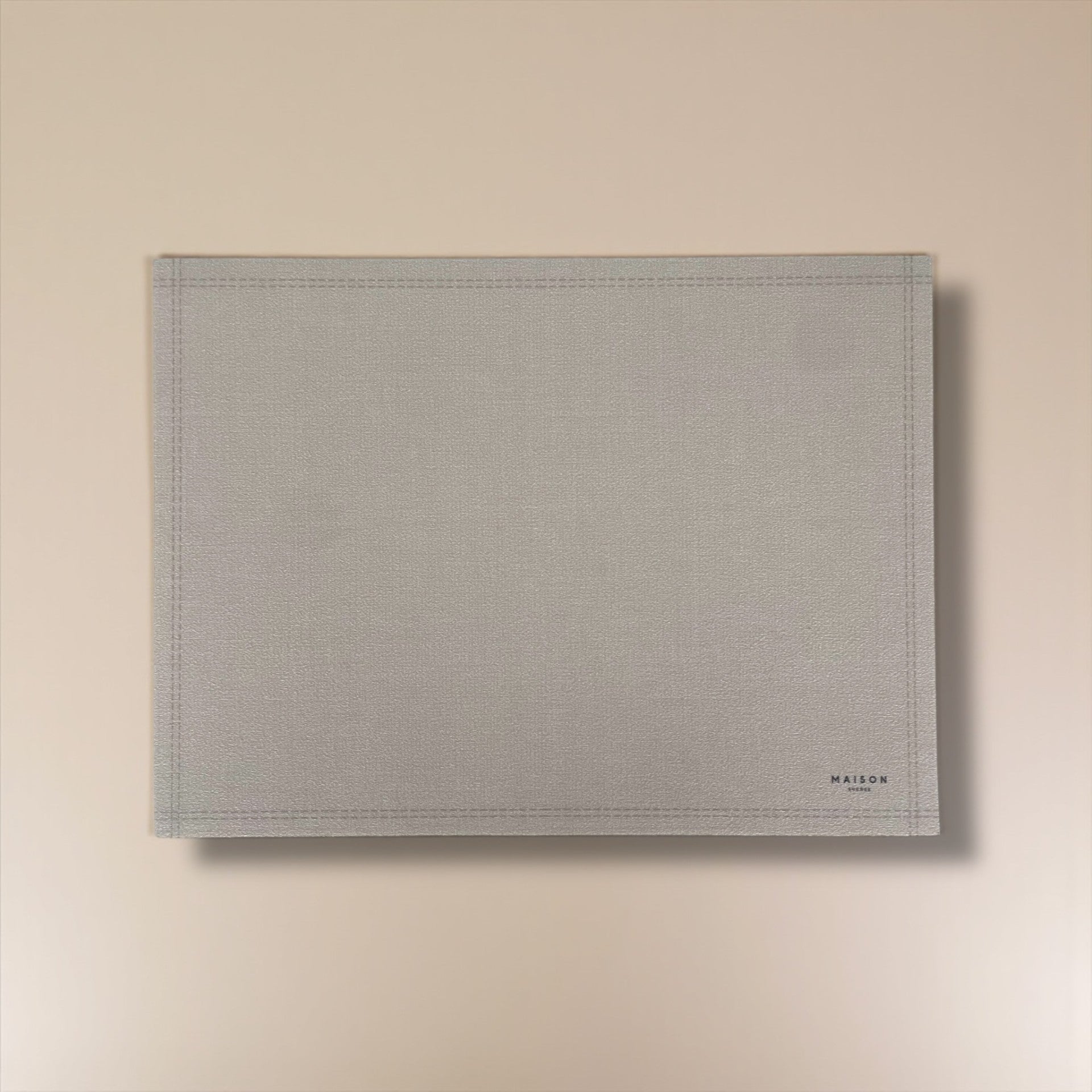 Tovaglietta americana tortora Maison Sucrée 33x45 cm in PVC